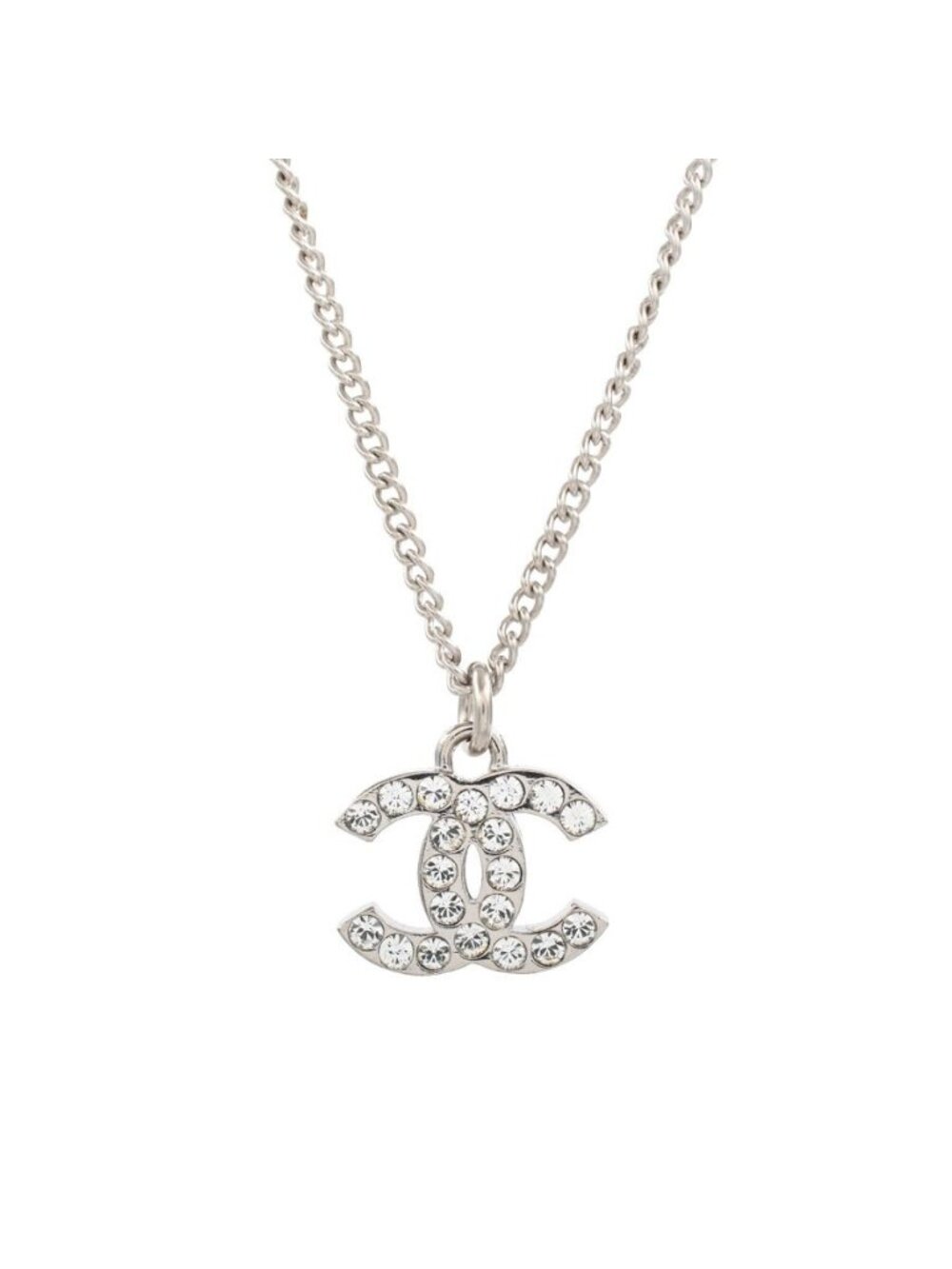 Chanel Necklace Silver